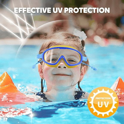 🔥Last Day Promotion 49% OFF HD Anti-Fog Large Frame Swimming Goggles for Kids (Ages 6-16)