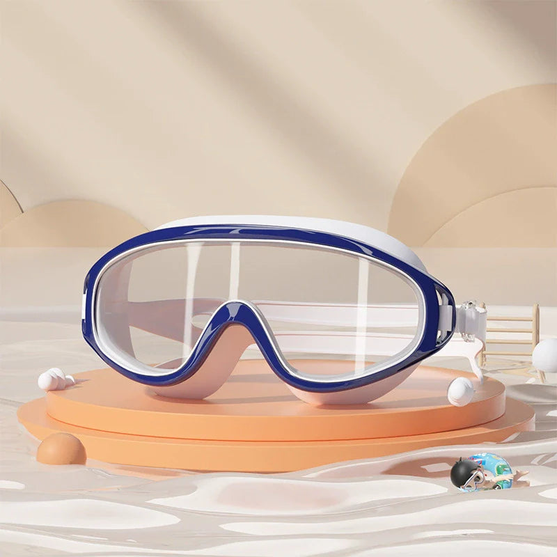 🔥Last Day Promotion 49% OFF HD Anti-Fog Large Frame Swimming Goggles for Kids (Ages 6-16)