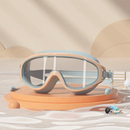 🔥Last Day Promotion 49% OFF HD Anti-Fog Large Frame Swimming Goggles for Kids (Ages 6-16)