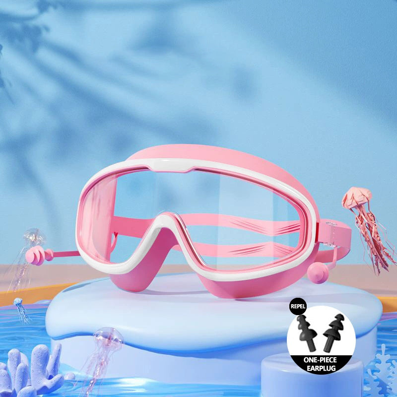 🔥Last Day Promotion 49% OFF HD Anti-Fog Large Frame Swimming Goggles for Kids (Ages 6-16)