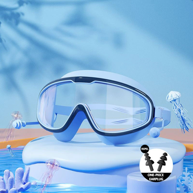 🔥Last Day Promotion 49% OFF HD Anti-Fog Large Frame Swimming Goggles for Kids (Ages 6-16)
