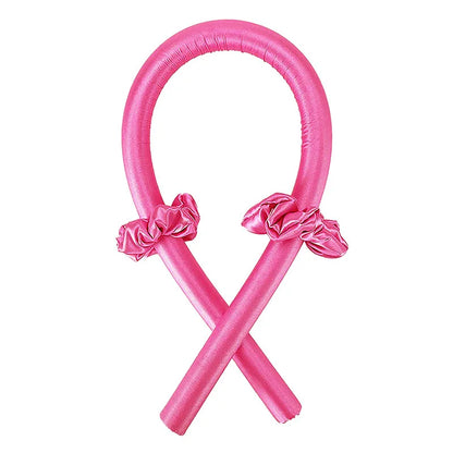 🌸 Heatless Curling Rod — Wake Up to Effortless, Natural Curls Without Heat Damage!