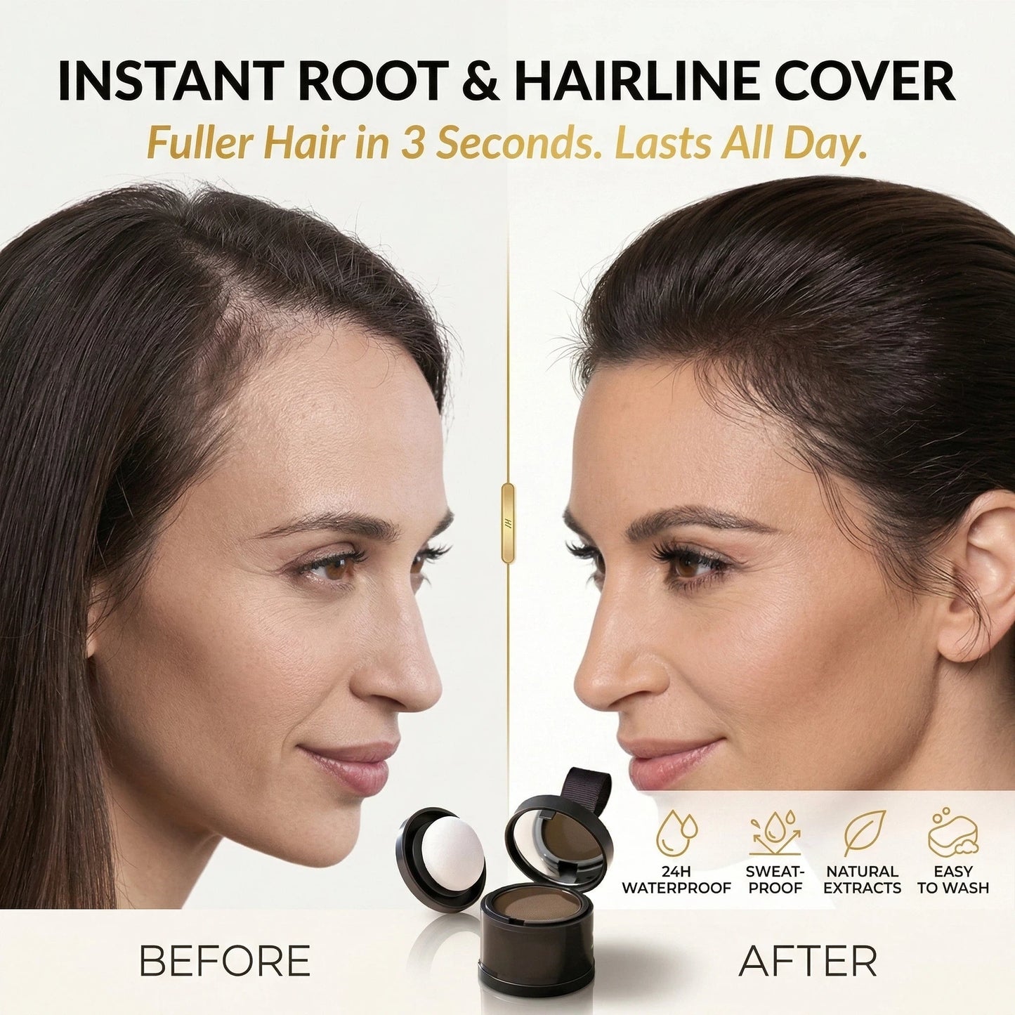 Hairline Powder-2 | Root Cover Up For Effortless Beauty