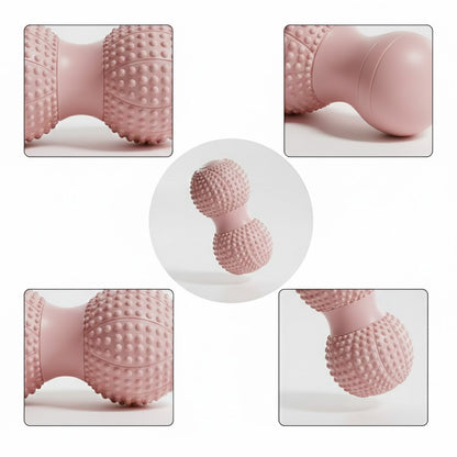 High-Density Peanut Fascia Massage Ball for Deep Tissue Recovery