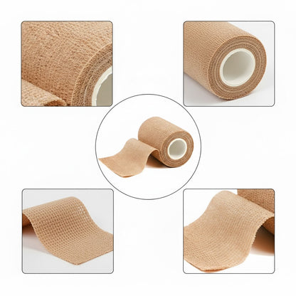 Professional Self-Adhesive Elastic Sports Compression Bandage