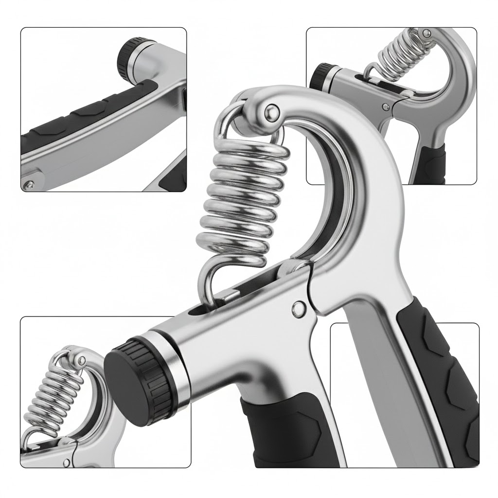 High-Performance 200KG Adjustable Grip Strengthener