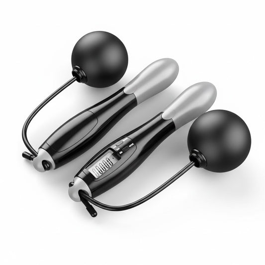Smart Digital Cordless Jump Rope with Weighted Training Balls